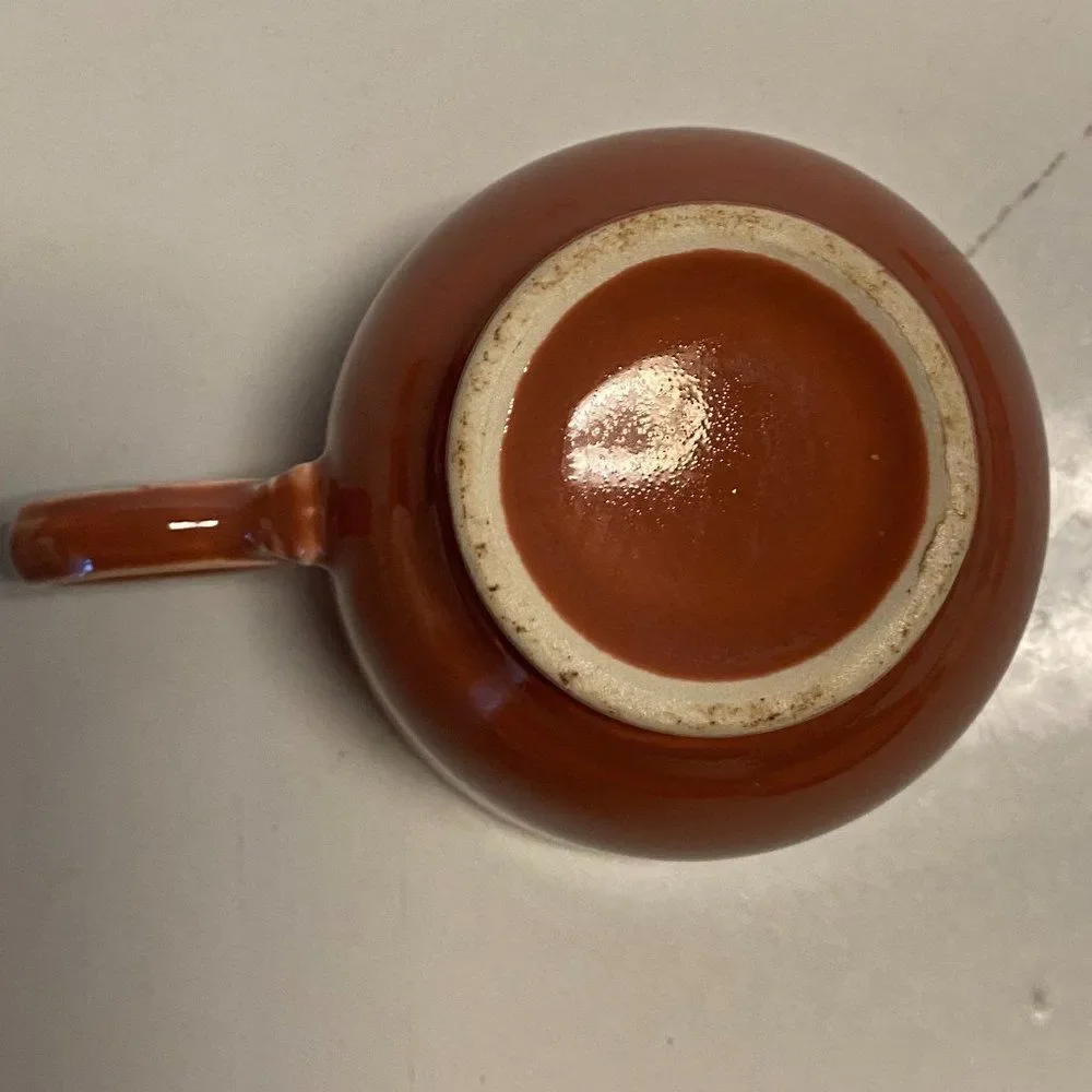 Vintage Retired Color Vintage Rose Coffee Tea Cup and Saucer